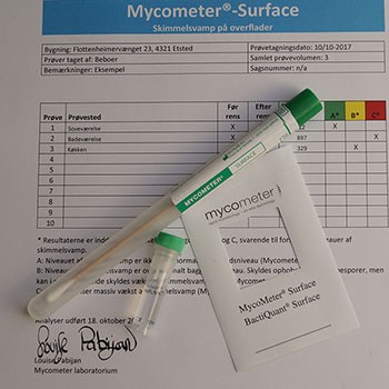 Mycometer-Surface test